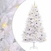 vidaXL Kunstig juletre 300 cm PVC og st&aring;l Hvit