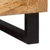 vidaXL Kaffebord Naturlig 80 x 50 x 40 cm Massiv mango tre