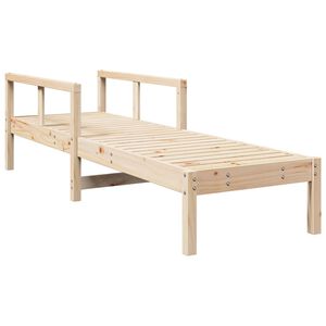vidaXL Solseng 199,5x62x55 cm heltre furu