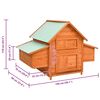 vidaXL Hønsehus 150x96x110 cm heltre gran