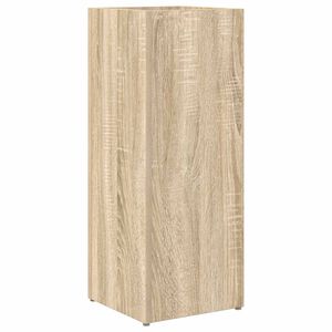 vidaXL Parasollstativ Sonoma eik 25 x 24,5 x 64 cm Konstruert tre