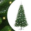 vidaXL Juletre med 150 LED med stativ gr&oslash;nn 150 cm PE