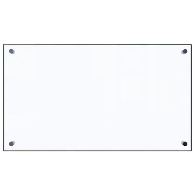 vidaXL Kjøkkenplate gjennomsiktig 70x40 cm herdet glass