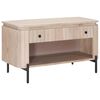 vidaXL Skobenk 85 x 37 x 48 cm Massivt mango tre og konstruert tre