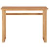 vidaXL Skrivebord 100x45x75 cm heltre teak