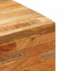 vidaXL Sideskap med lagring Brun 60 x 33 x 75 cm Massiv mango tre