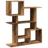 vidaXL Romdeler bokhylle gammel tre 92x29x112 cm konstruert tre