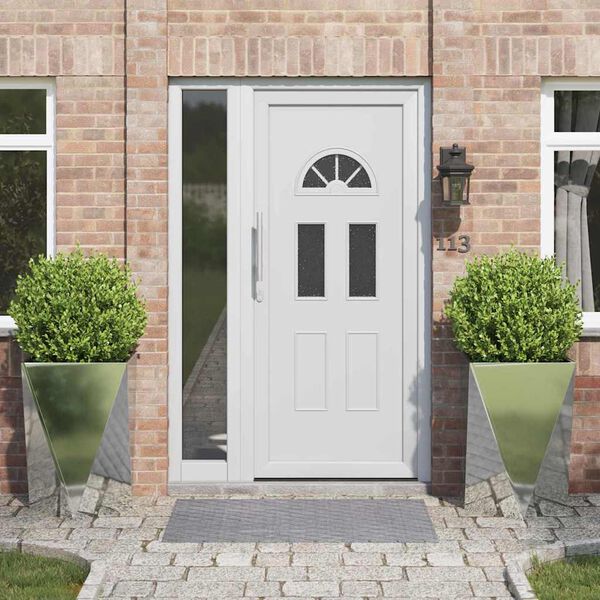 vidaXL Plantekassed 2 pcs s&oslash;lv 50 x 50 x 75 cm Galvanisert St&aring;l