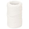vidaXL Universaltau i polypropylen 2 mm 50 m Hvit PP