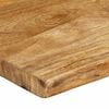 vidaXL Bordplate 140x40x2,5 cm naturlig kant heltre mango