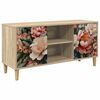 vidaXL TV-skap BORNE 102 x 33 x 50 cm Sonoma Konstruert tre