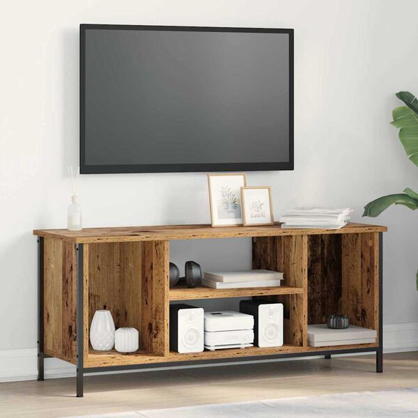 vidaXL TV-skap Gamle tre 102 x 35 x 45 cm Konstruert tre