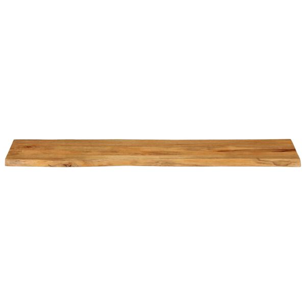 vidaXL Bordplate 180x40x3,8 cm naturlig kant heltre mango