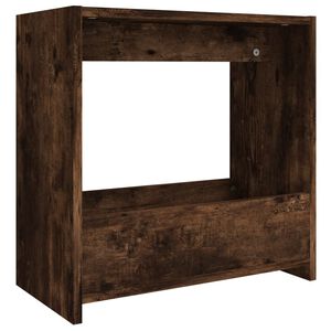 vidaXL Sidebord r&oslash;kt eik 50x26x50 cm konstruert tre