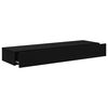 vidaXL TV-benker med LED-lys 2 stk svart 60x35x15,5 cm