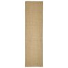 vidaXL Sisalteppe for klorestolpe 80x300 cm