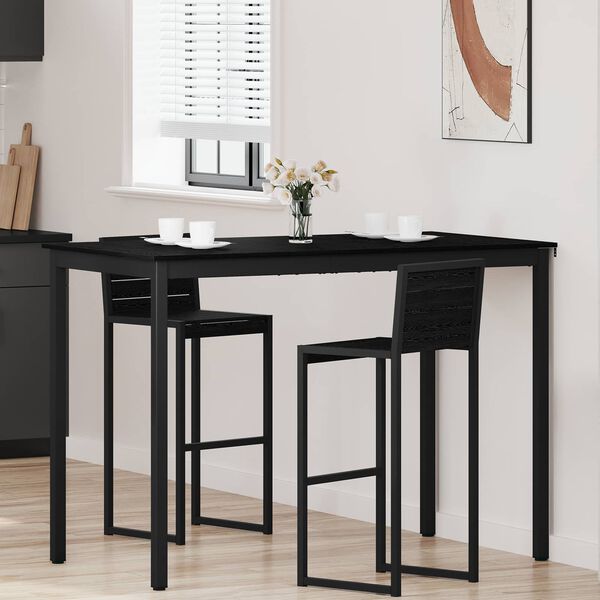 vidaXL St&aring;ende Bar Bord Konstruert tre