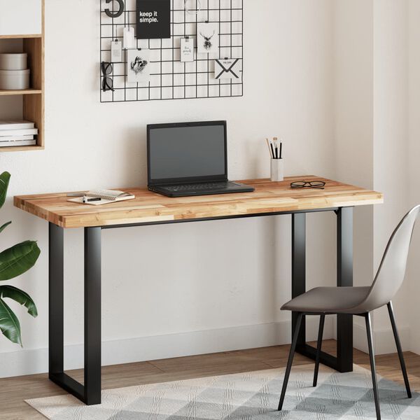 vidaXL Bordplate rektangul&aelig;r 120x60x4 cm heltre akasie