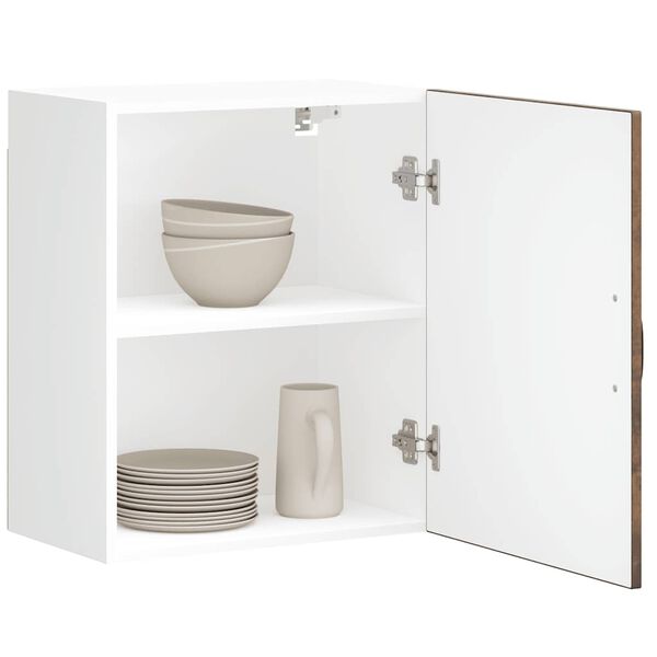 vidaXL Kj&oslash;kken veggskap Lucca r&oslash;kt eik konstruert tre