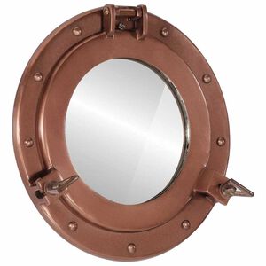 vidaXL Ku&oslash;yespeil vegghengt &Phi;30 cm&nbsp;aluminium og glass