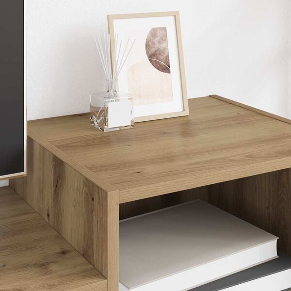 vidaXL TV-skap Artisan Eik 160 x 35 x 55 cm Konstruert tre