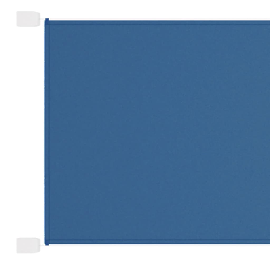 vidaXL Vertikal markise blå 140x600 cm oxford stoff