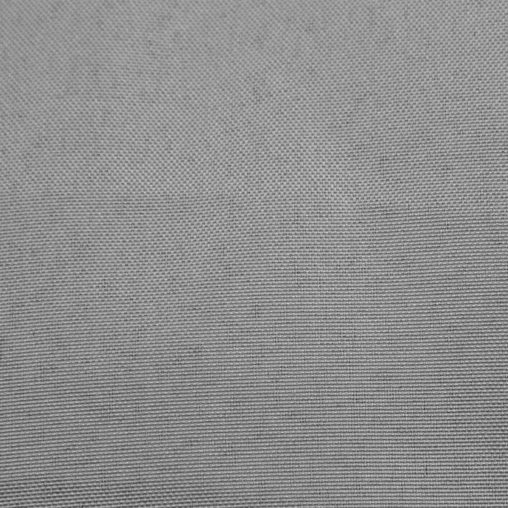 vidaXL Utendørs midtsofa med grå puter heltre furu