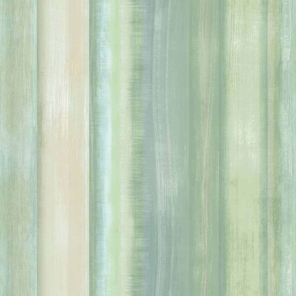 Evergreen Veggtapet Gradient Stripes grønn