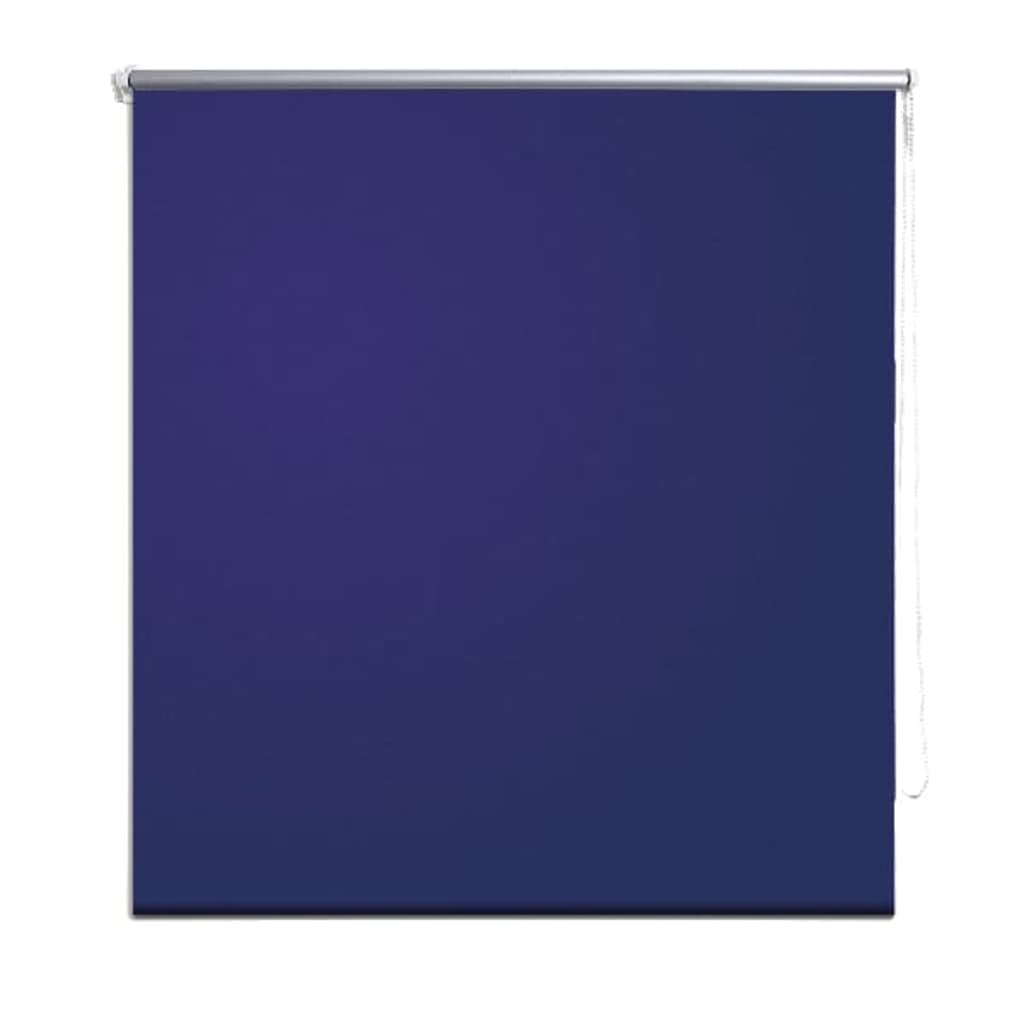 Rullegardin 160 x 175 cm marineblå