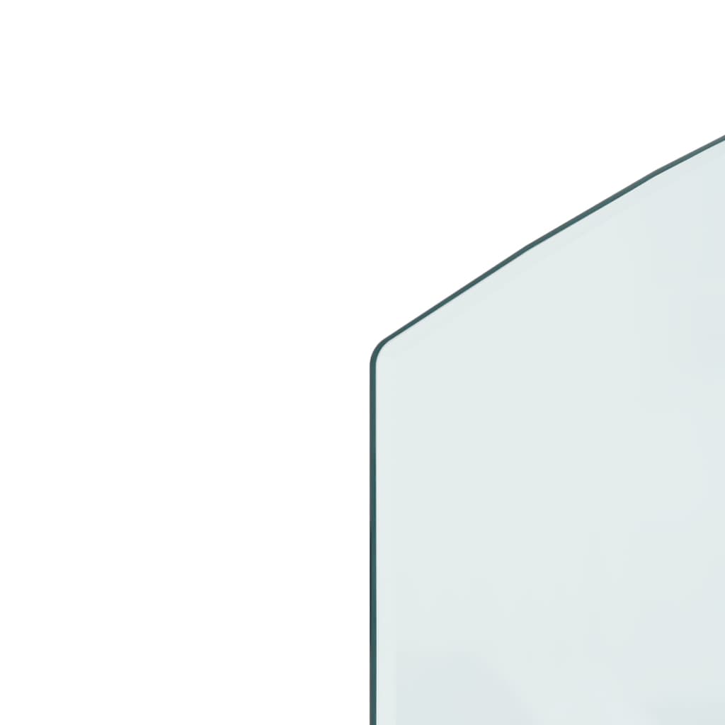 vidaXL Glassplate for peis 100x50 cm