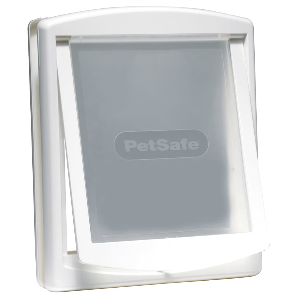 PetSafe 2-veis kjæledyrdør 760 stor 35,6x30,5 cm hvit 5023