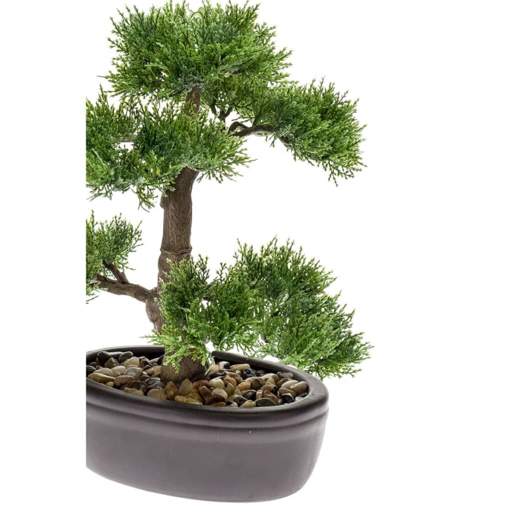 Emerald Kunstig sedertre bonsai grønn 32 cm 420001