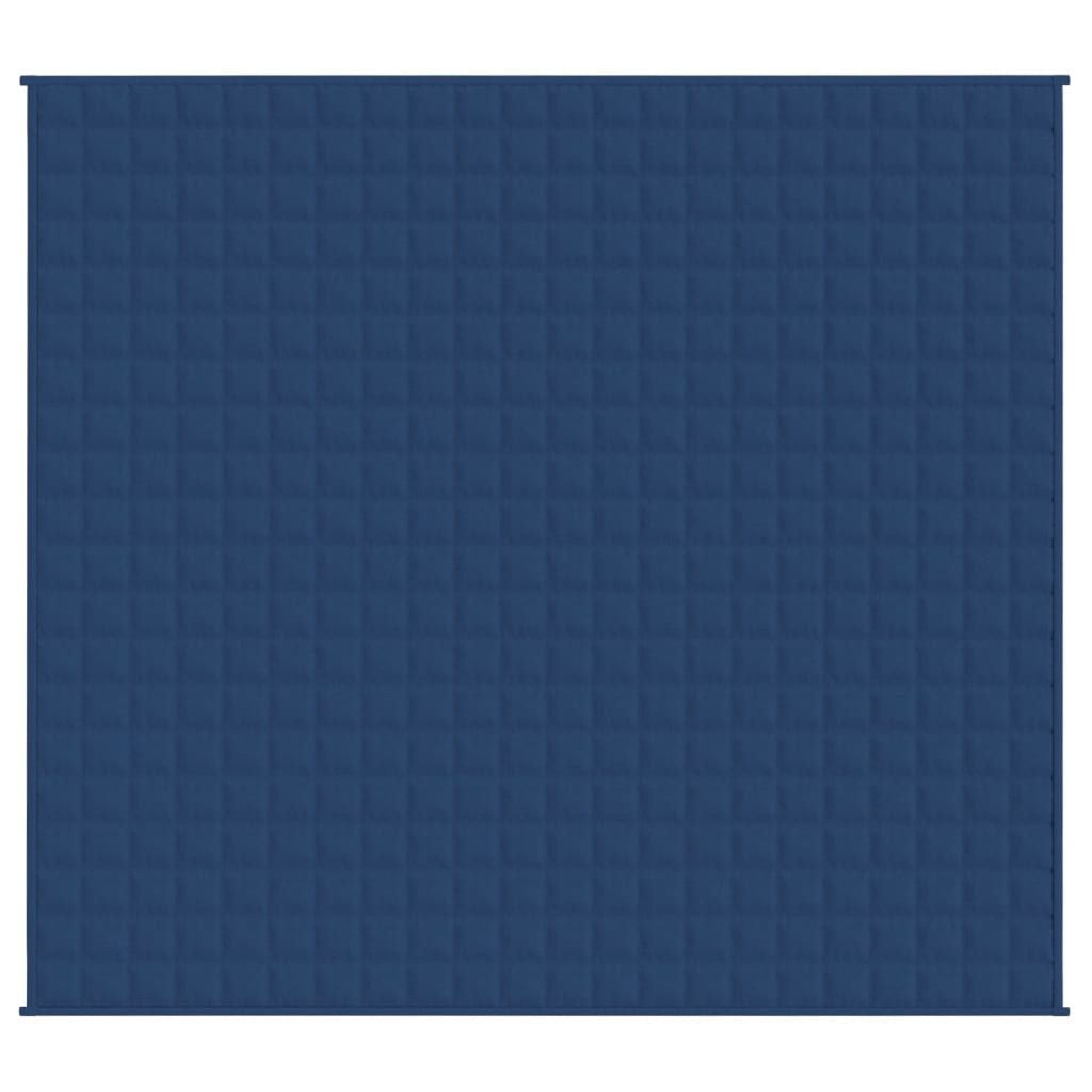 vidaXL Vektdyne blå 220x235 cm 11 kg stoff