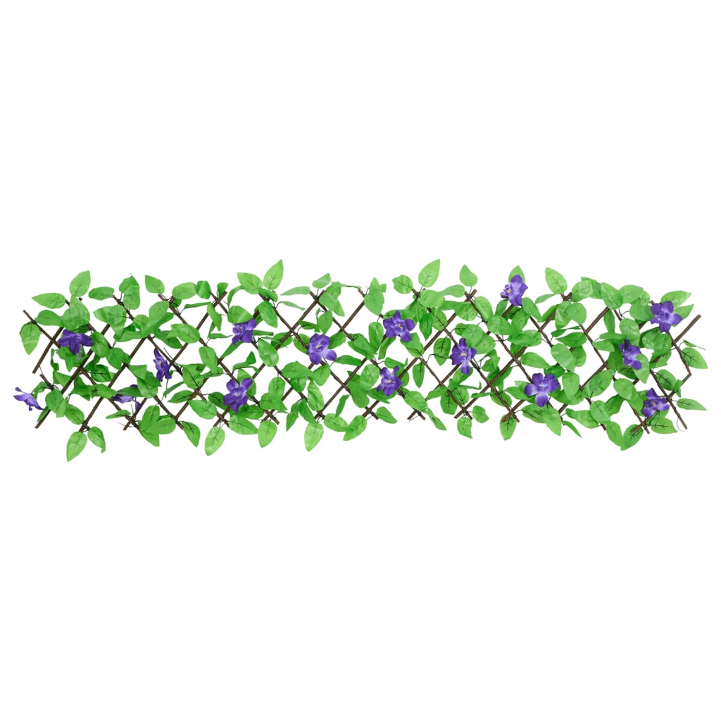 vidaXL Utvidbart espalier med kunstig eføy 5 stk grønn 180x20 cm