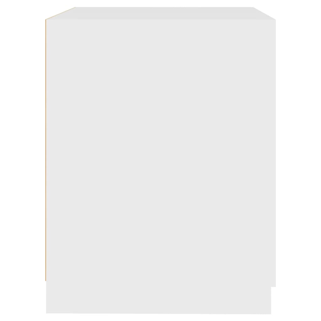 vidaXL Vaskemaskinskap hvit 71x71,5x91,5 cm
