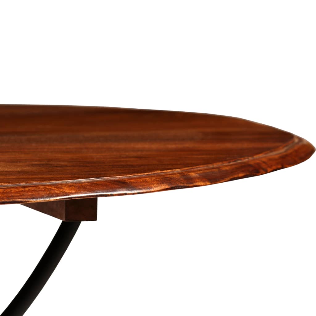 vidaXL Spisebord heltre akasie med honningfinish 120x76 cm