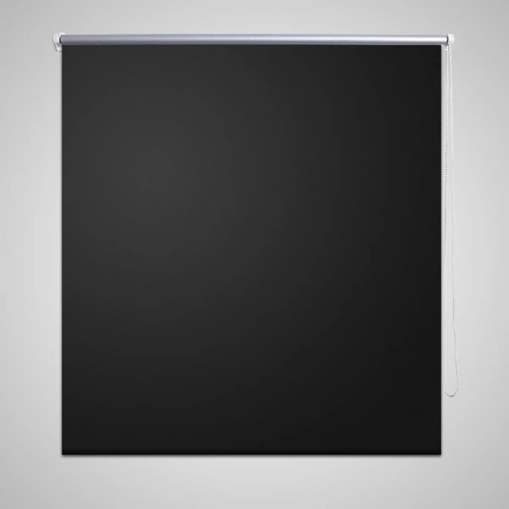 Rullegardin blackout 140 x 230 cm Svart