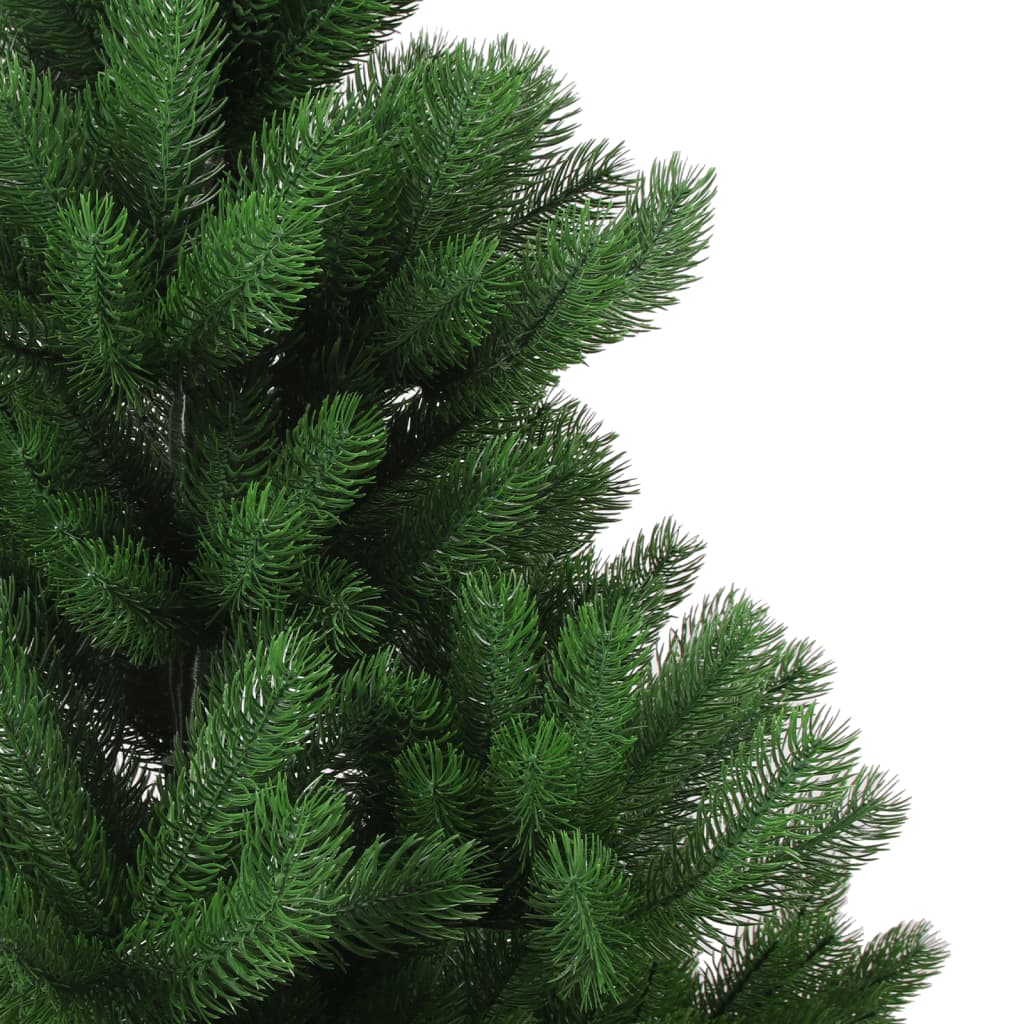 vidaXL Nordmann forhåndsbelyst kunstig juletre grønn 240 cm