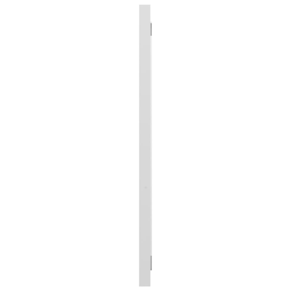 vidaXL Baderomsmøbelsett høyglanset hvit sponplate