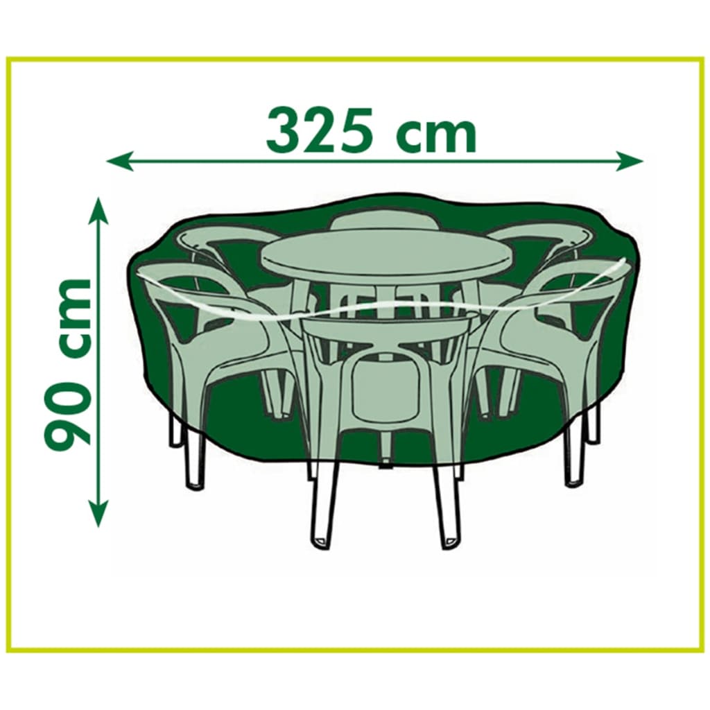 Nature Hagemøbeltrekk for runde bord 325x325x90 cm