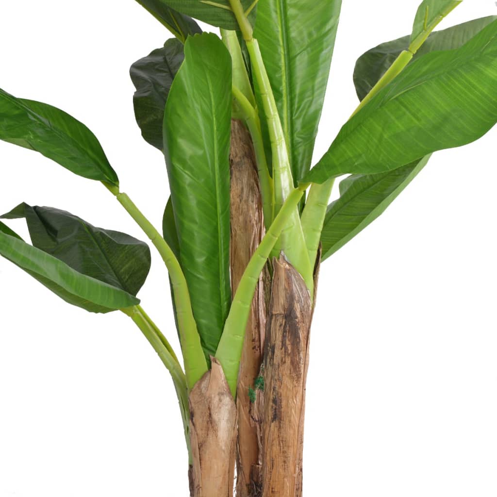 vidaXL Kunstig banantre med potte 175 cm grønn