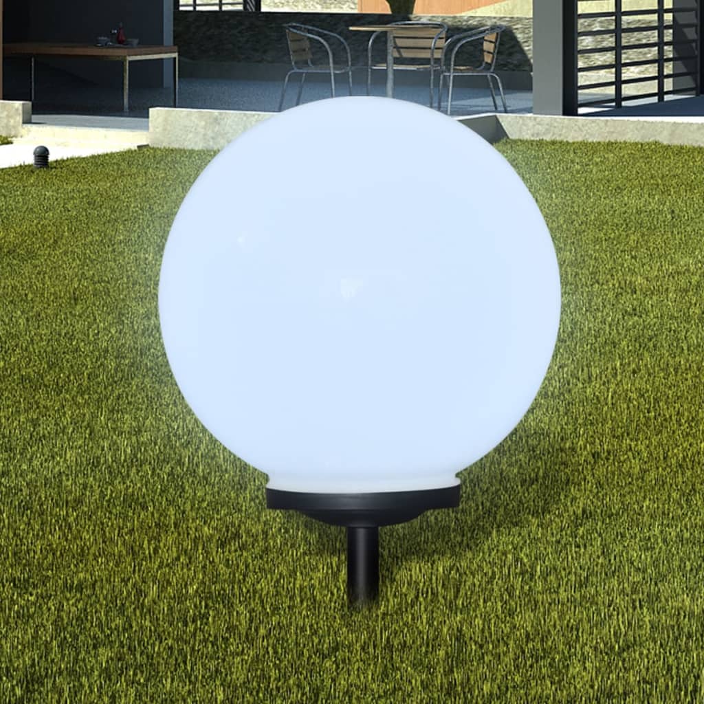 vidaXL Utendørs LED-lampe for hagesti 40 cm med jordplugg
