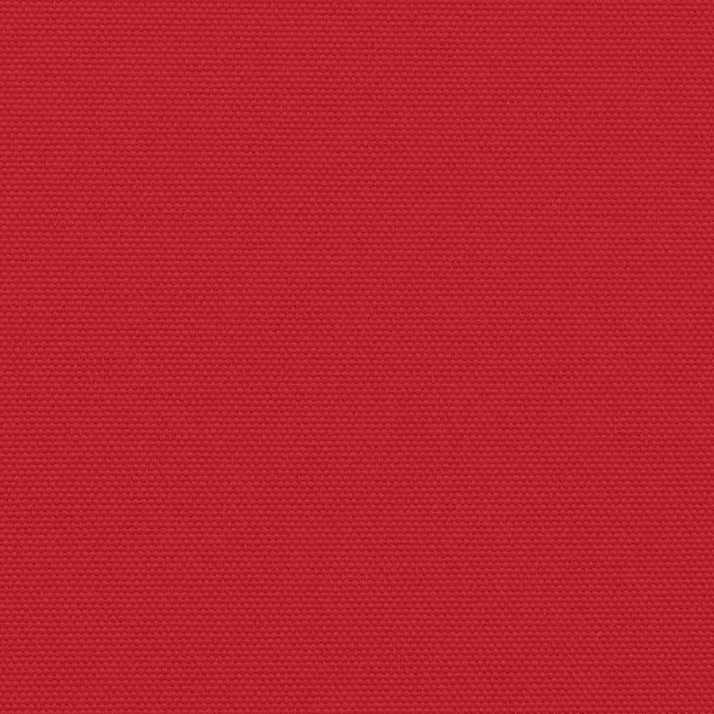 vidaXL Uttrekkbar sidemarkise 160x1200 cm rød