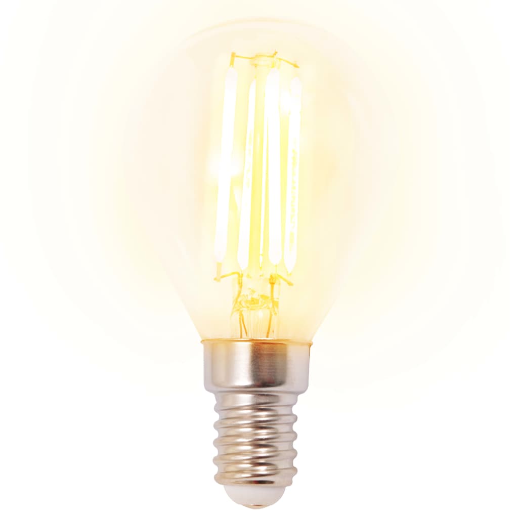 vidaXL Taklampe med 4 LED-filamentpærer 16 W