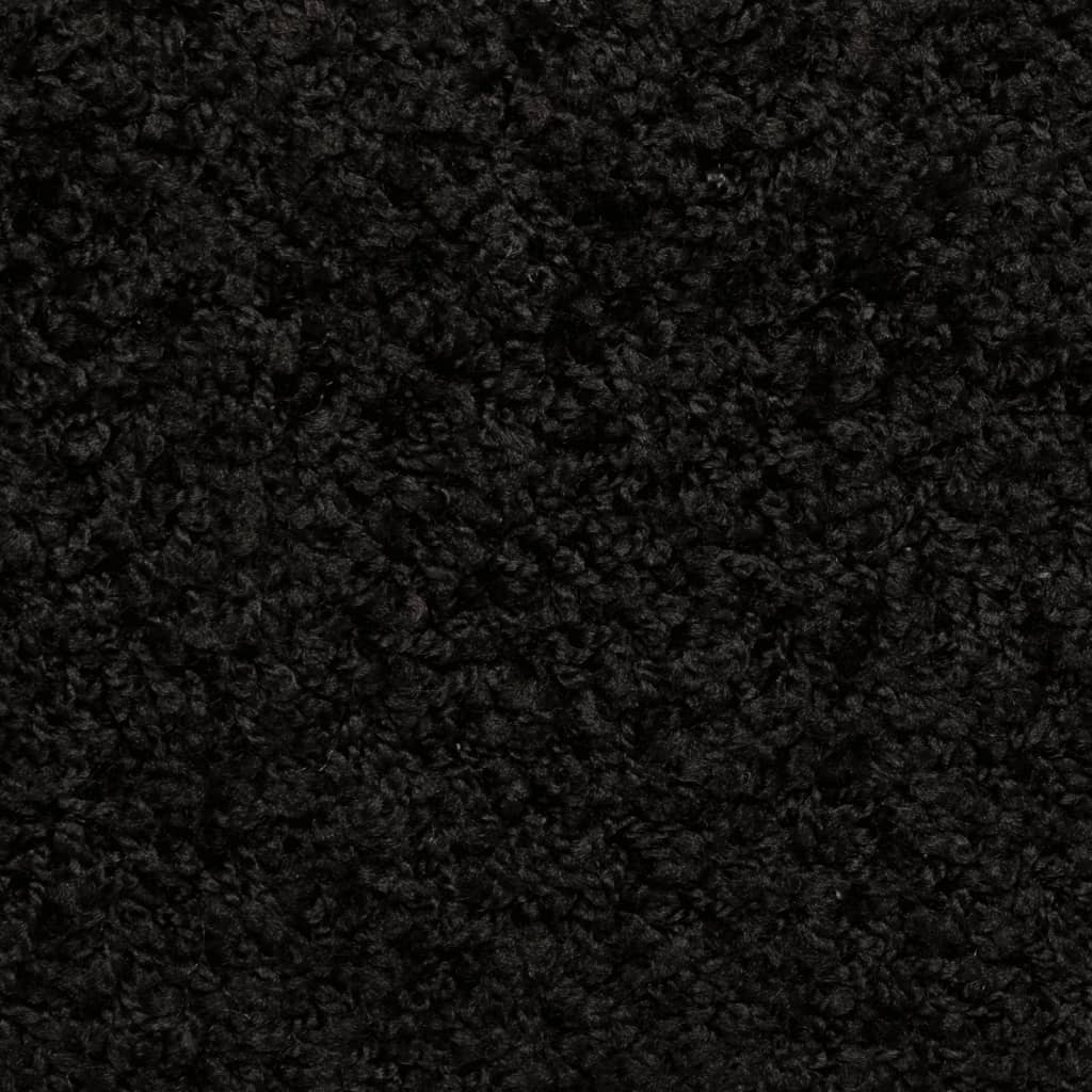 vidaXL Trappetrinnstepper 15 stk 65x21x4 cm svart