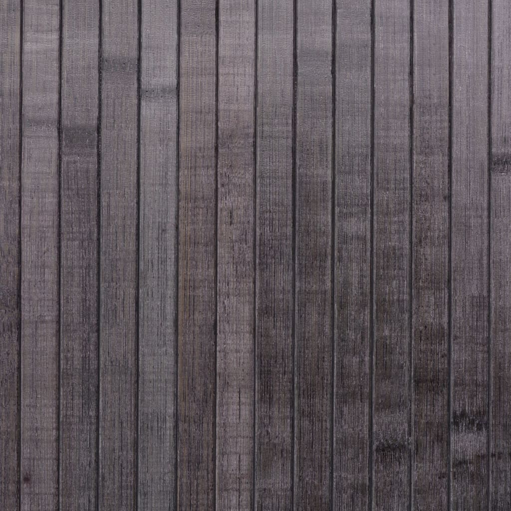 vidaXL Romdeler bambus grå 250x165 cm