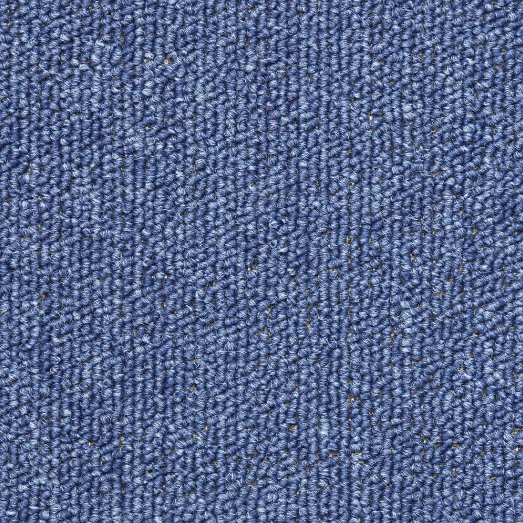 vidaXL Trappematter blå 15 stk 56x17x3 cm