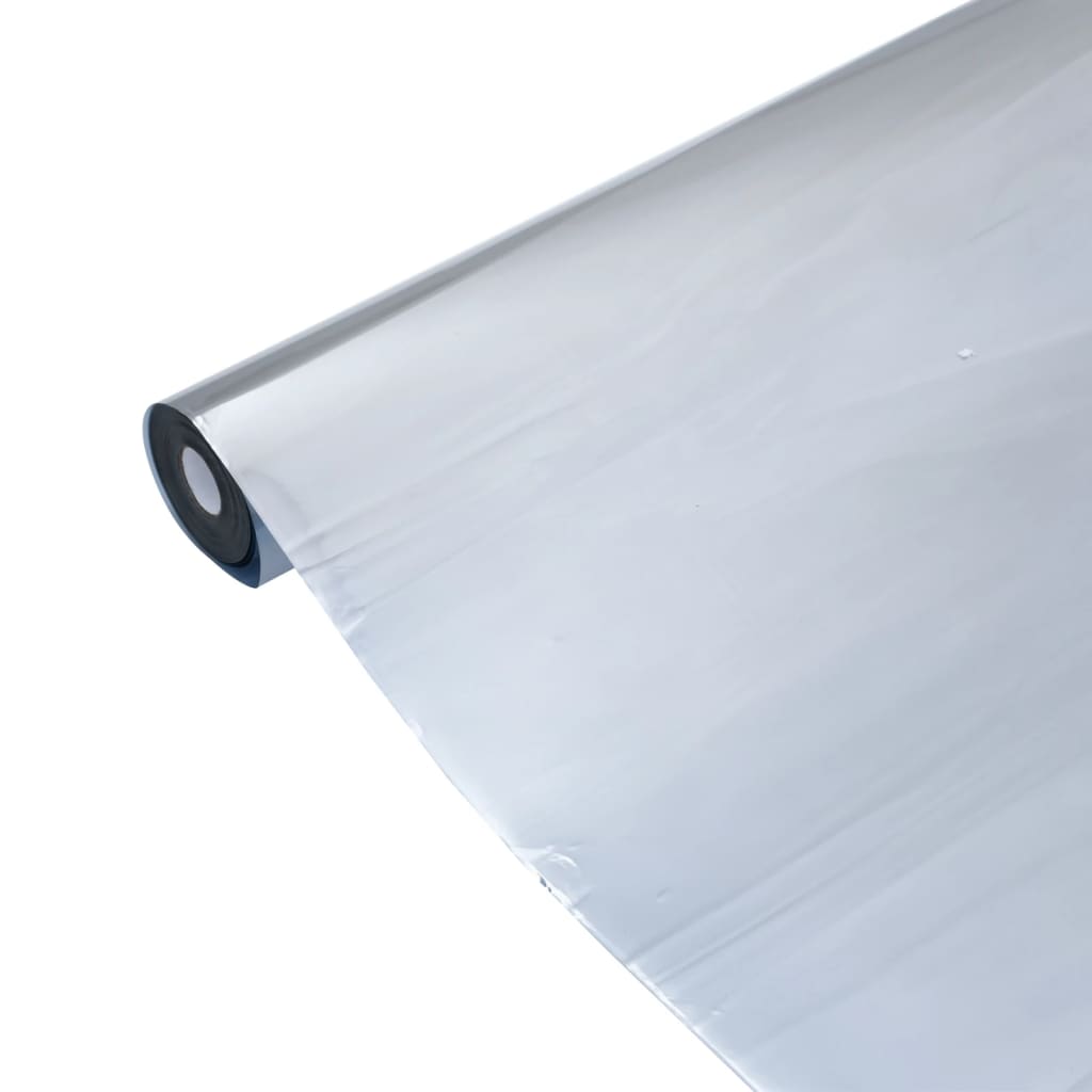vidaXL Solfilm statisk reflekterende effekt sølv 45x2000 cm PVC