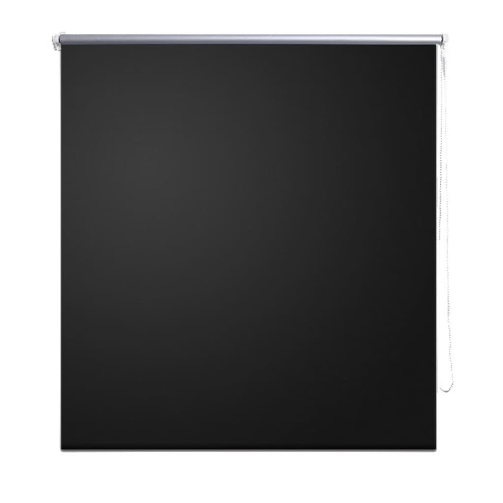 Rullegardin Blackout 80 x 175 cm Svart