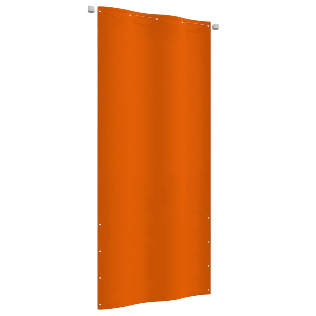 vidaXL Balkongskjerm oransje 100x240 cm oxfordstoff